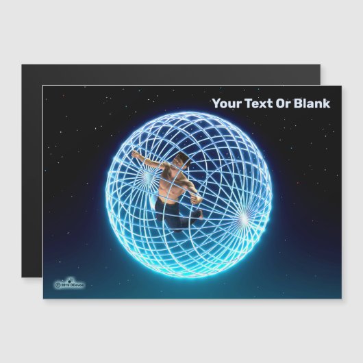 Lichtfalle Magnetkarte (Vorne/Hinten)