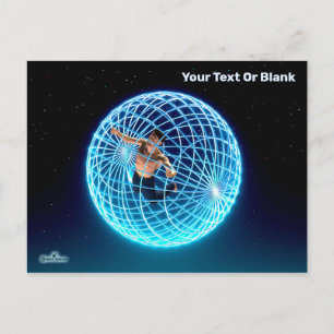 Lichtfalle Postkarte