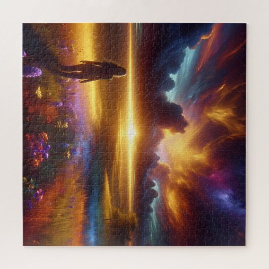 Lichtfelder und Wunder Puzzle (Horizontal)