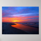 Lichtfluss Poster (Vorne)