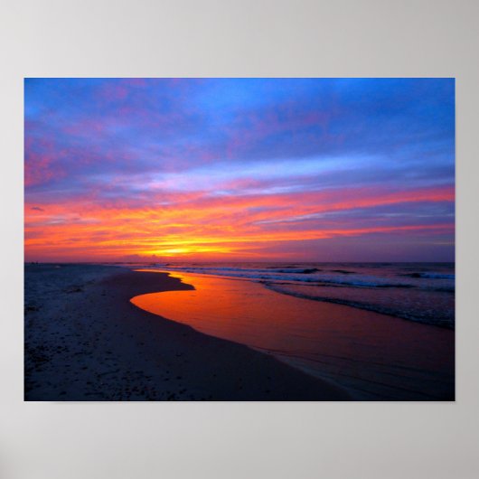 Lichtfluss Poster (Vorne)