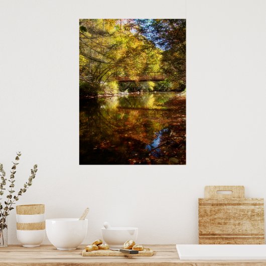 Lichtfluss Poster (Küche)