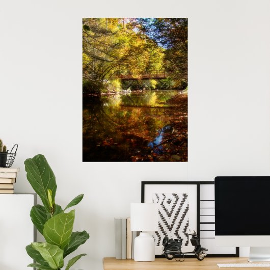 Lichtfluss Poster (Heimbüro)