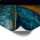 Lichtfragmente Poster (Ecke)