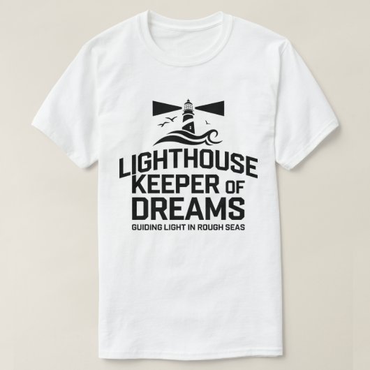 Lichtführung in rauen Meereskunstwerken T-Shirt (Design vorne)