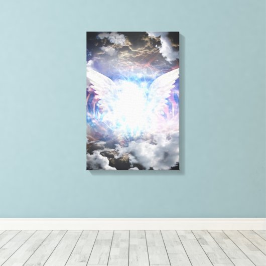 Lichtgel Leinwanddruck (Insitu (Holzboden))