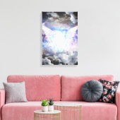 Lichtgel Leinwanddruck (Insitu (Wohnzimmer))