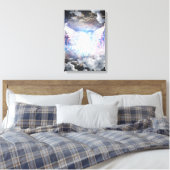 Lichtgel Leinwanddruck (Insitu (Schlafzimmer))