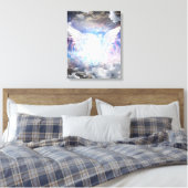 Lichtgel Leinwanddruck (Insitu (Schlafzimmer))