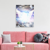 Lichtgel Leinwanddruck (Insitu (Wohnzimmer))