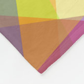 Lichtgeometrie - Fleece Blanket (Ecke)