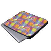 Lichtgeometrie - Laptop-Sieb Laptopschutzhülle (Vorne Knopf)