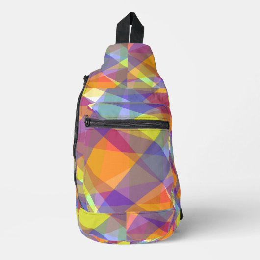 Lichtgeometrie - Sling Bag (Vorderseite)