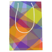 Lichtgeometrisch - Geschenktasche Mittlere Geschenktüte (Vorderseite)