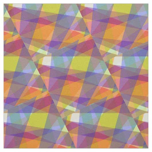Lichtgeometrisch - Gewebe aus Baumwolle Stoff (Muster)