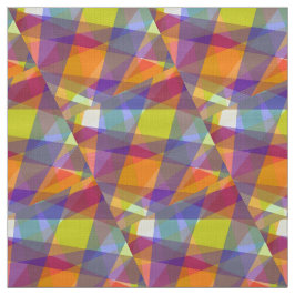 Lichtgeometrisch - Gewebe aus Polyester Stoff