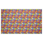 Lichtgeometrisch - Gewebe aus Polyester Stoff (Fat Quarter (45,7 x 55,9 cm))