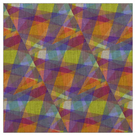 Lichtgeometrisch - Gewebe für natürliche Linen Stoff