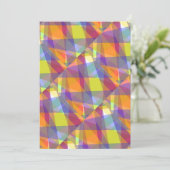 Lichtgeometrisch - Grußkarte Feiertagskarte (Stehend Vorderseite)