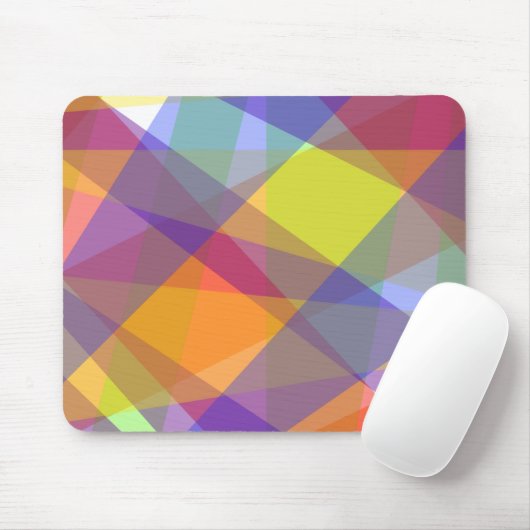 Lichtgeometrisch - Maus-Pad Mousepad (Mit Mouse)