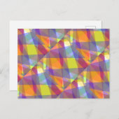 Lichtgeometrisch - Postkarte (Vorne/Hinten)