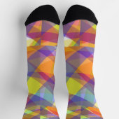 Lichtgeometrisch - Premium Socken (Oben)