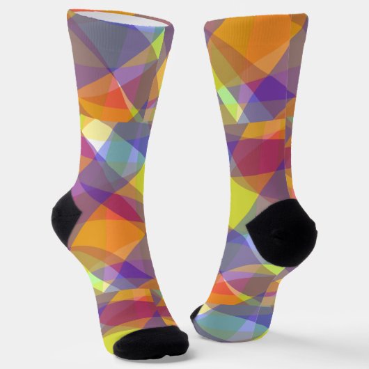 Lichtgeometrisch - Premium Socken (Gewinkelt)