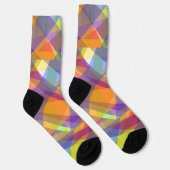 Lichtgeometrisch - Premium Socken (Rechts)