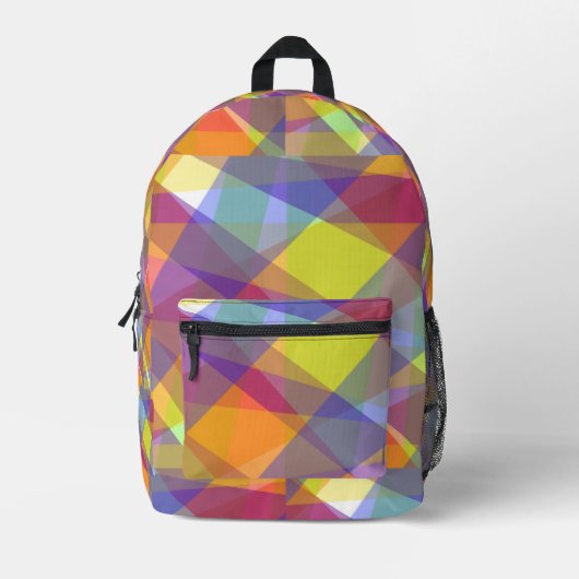 Lichtgeometrisch - Rucksack (Vorderseite)