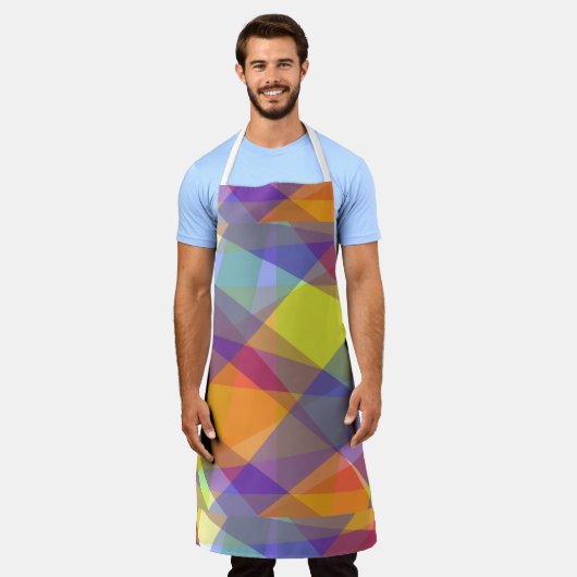 Lichtgeometrisch - Schürze (Getragen)