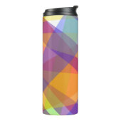 Lichtgeometrisch - Wärmeschwäscher Thermosbecher (Nach links gedreht)