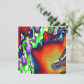 Lichtgeschwindigkeit Karte (Stehend Vorderseite)