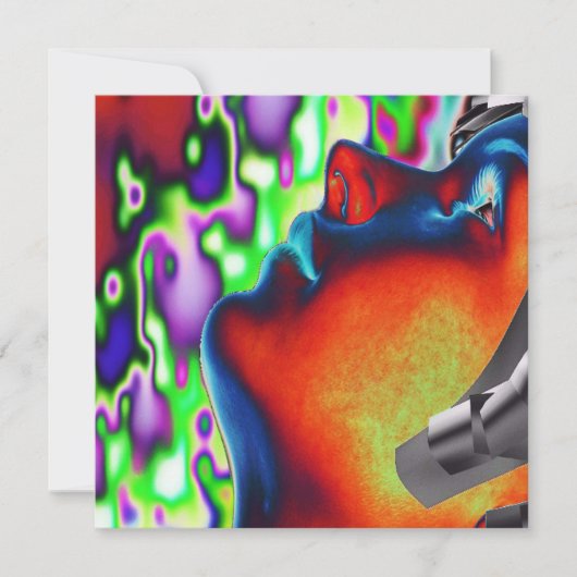 Lichtgeschwindigkeit Karte (Vorderseite)