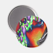 Lichtgeschwindigkeit Magnet (Vorderseite/Rückseite)