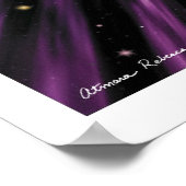 Lichtgeschwindigkeit Poster (Ecke)