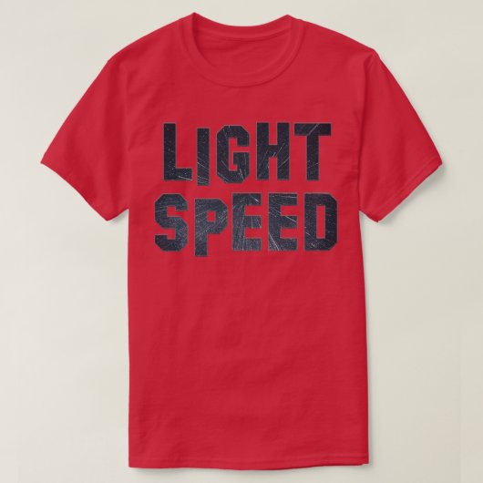 Lichtgeschwindigkeit T-Shirt (Design vorne)