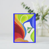 Lichtgesicht Postkarte (Stehend Vorderseite)