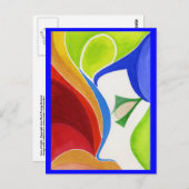 Lichtgesicht Postkarte (Vorne/Hinten)