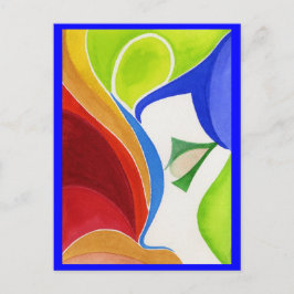 Lichtgesicht Postkarte