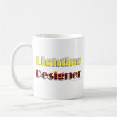 Lichtgestalter (nur Text) Kaffeetasse (Links)