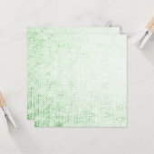 Lichtgestörter Hintergrund - grün Karte (Vorderseite/Rückseite Beispiel)