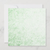 Lichtgestörter Hintergrund - grün Karte (Rückseite)