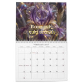 Lichtglasblumen Kalender (Feb 2027)