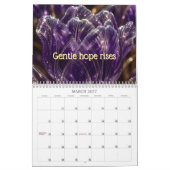 Lichtglasblumen Kalender (Mär 2027)