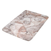 LICHTGOLDMARMOR AGATE SILVER GLITZER GLAM BADEMATTE (Schrägansicht)