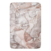 LICHTGOLDMARMOR AGATE SILVER GLITZER GLAM BADEMATTE (Vorderseite Vertikal)