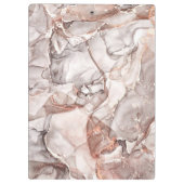 LICHTGOLDMARMOR AGATE SILVER GLITZER GLAM KLEMMBRETT (Rückseite)