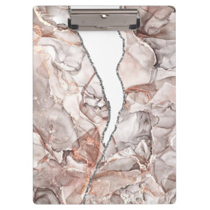 LICHTGOLDMARMOR AGATE SILVER GLITZER GLAM KLEMMBRETT