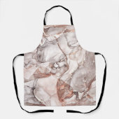 LICHTGOLDMARMOR AGATE SILVER GLITZER GLAM SCHÜRZE (Vorderseite)