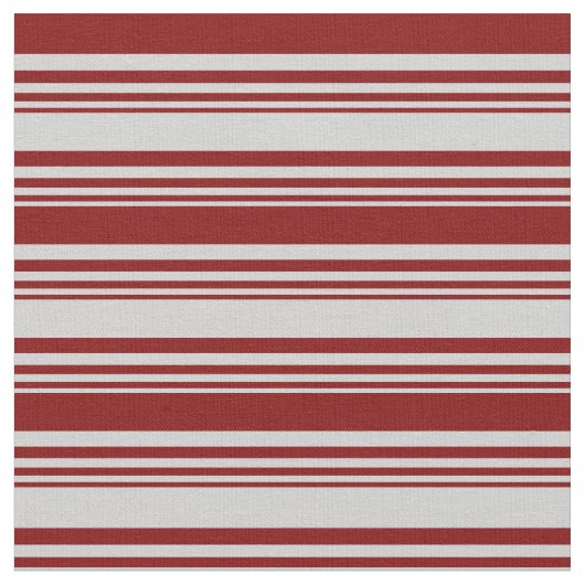 Lichtgrau und Maroon-Farbmuster Stoff (Nahaufnahme)